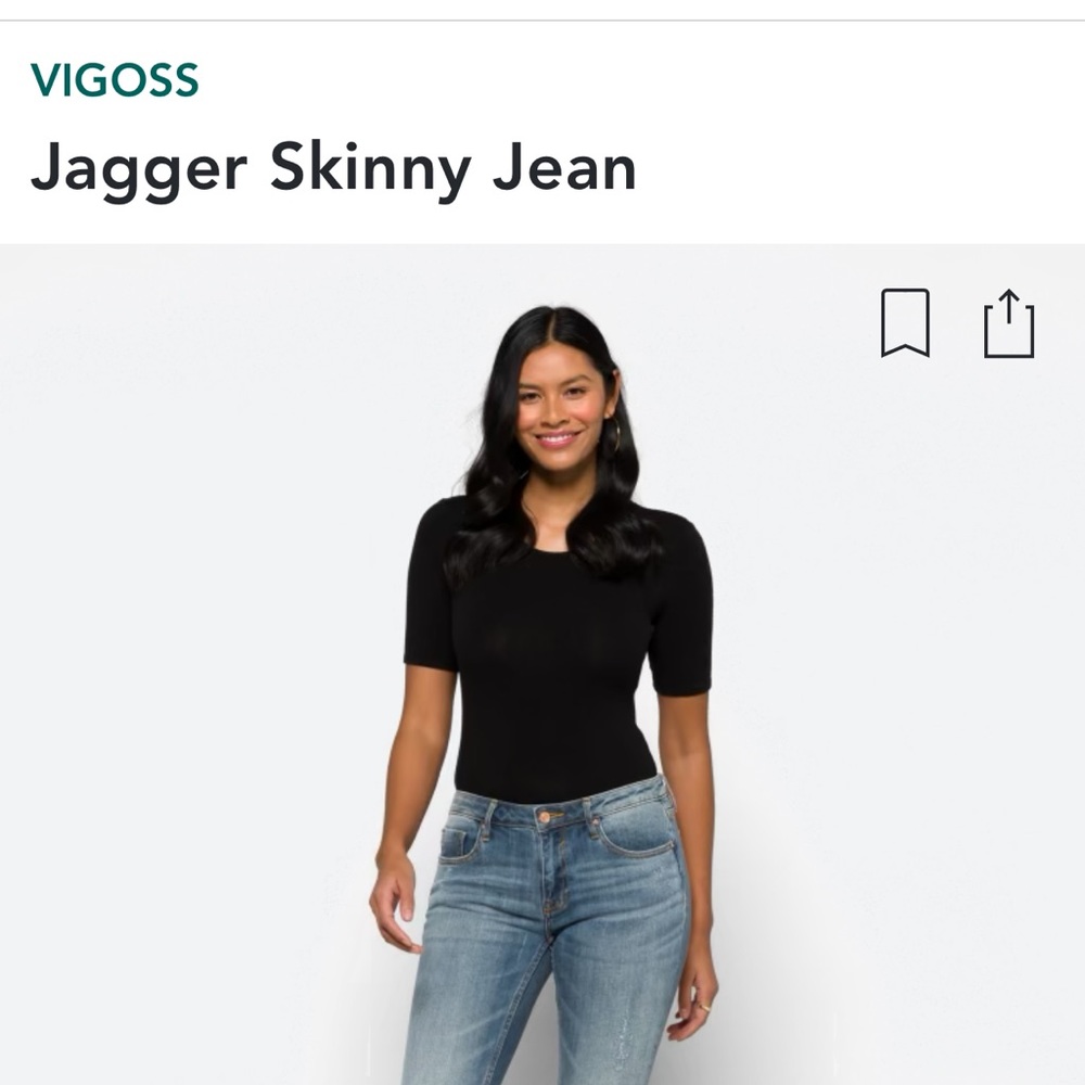 Vigoss Sz 16 JeansJagger  Skinny